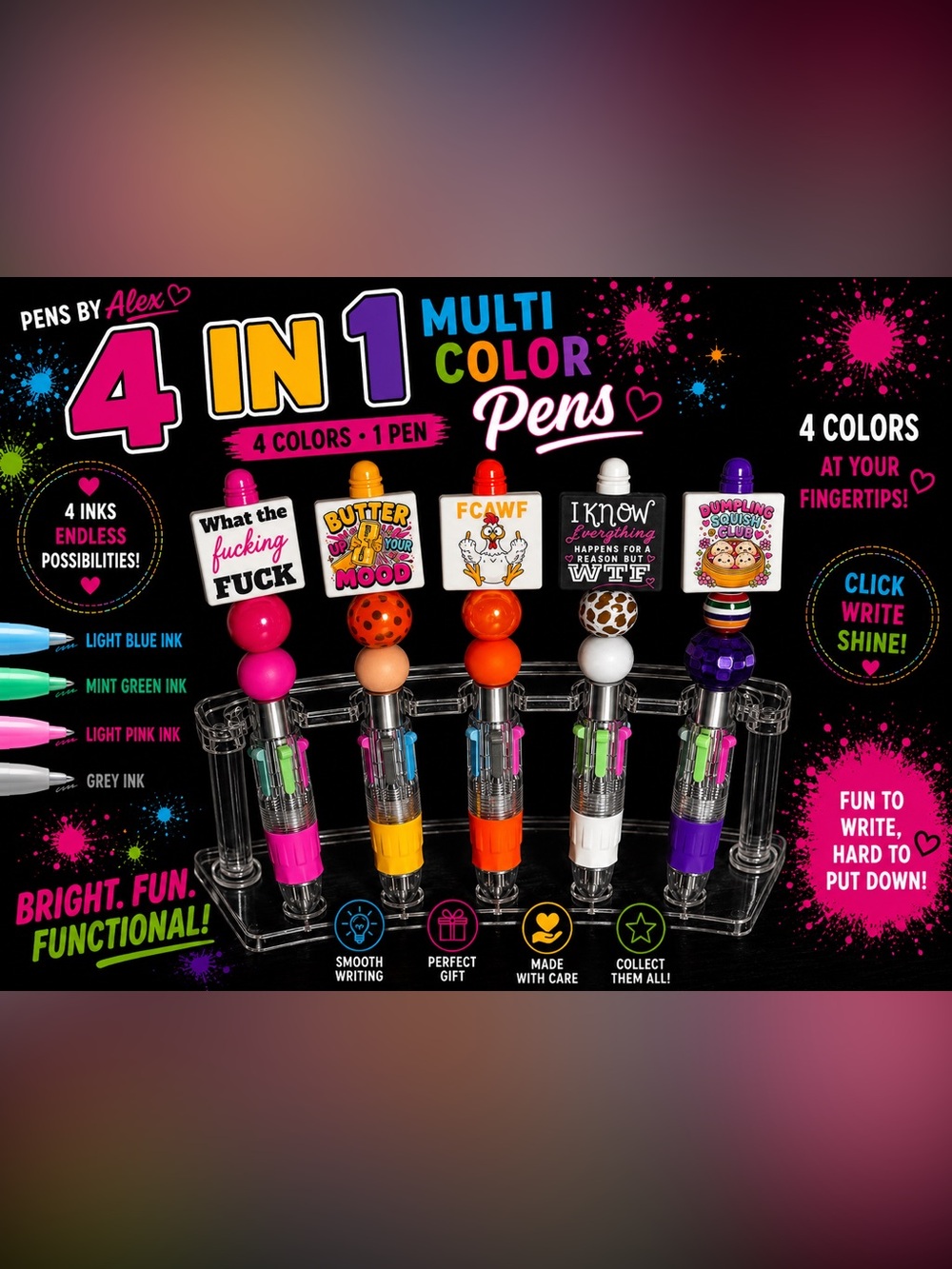Pens By Alex - 4 in 1